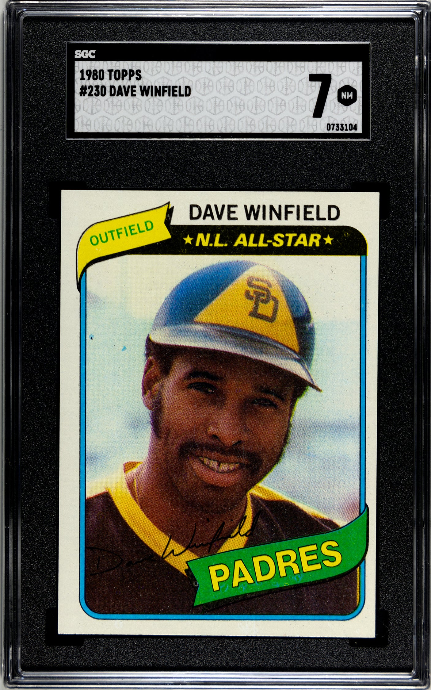 SGC 7 1980 Topps David Winfield #230