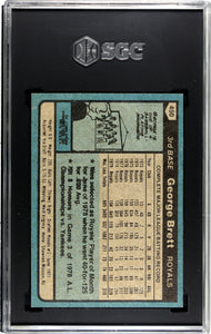SGC 6 1980 Topps George Brett #450