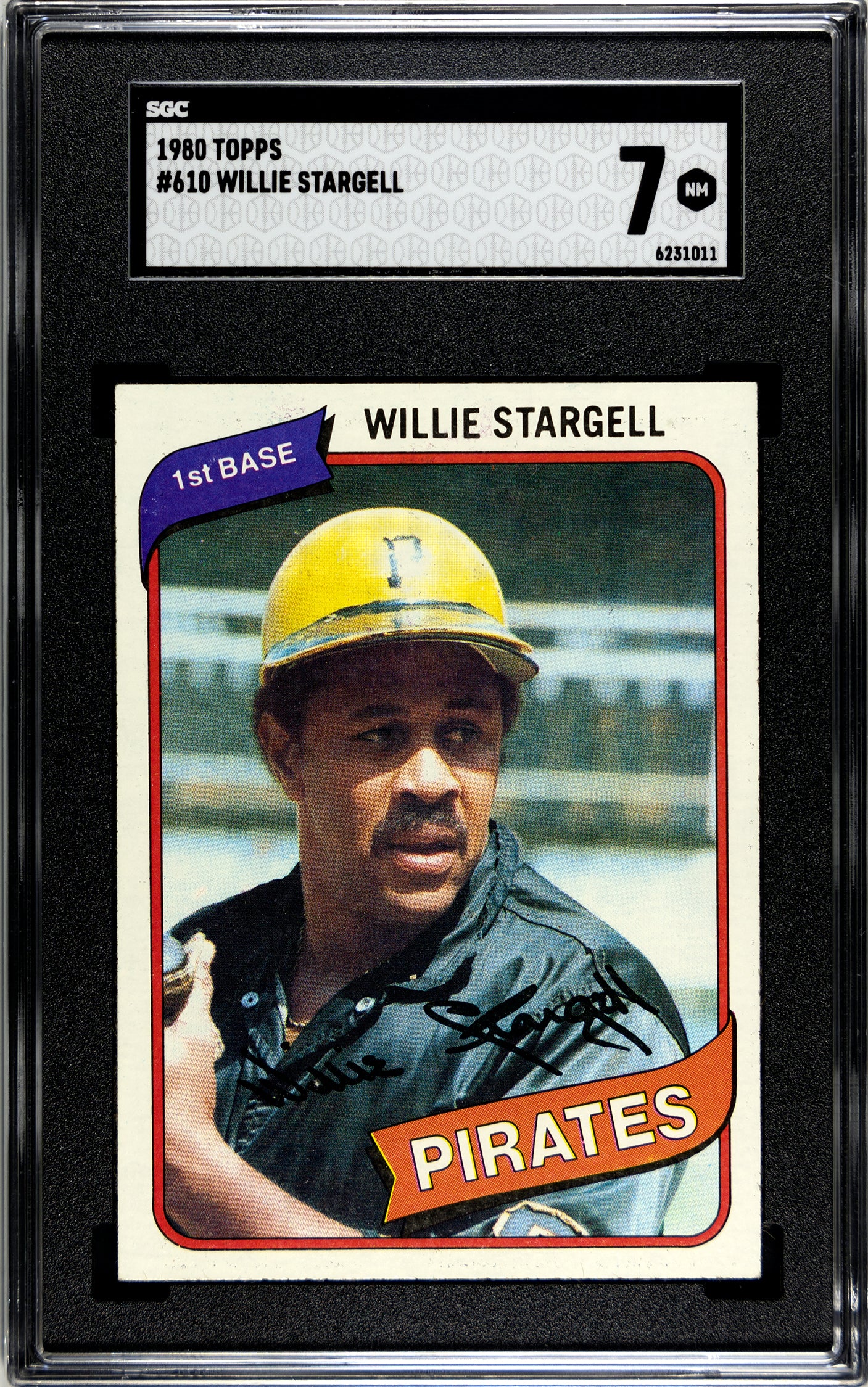 SGC 7 1980 Topps Willie Stargell #610