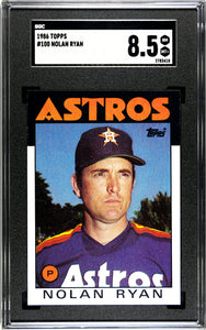SGC 8.5 1986 Topps Nolan Ryan #100