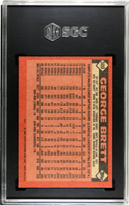 SGC 8.5 1986 Topps George Brett #300