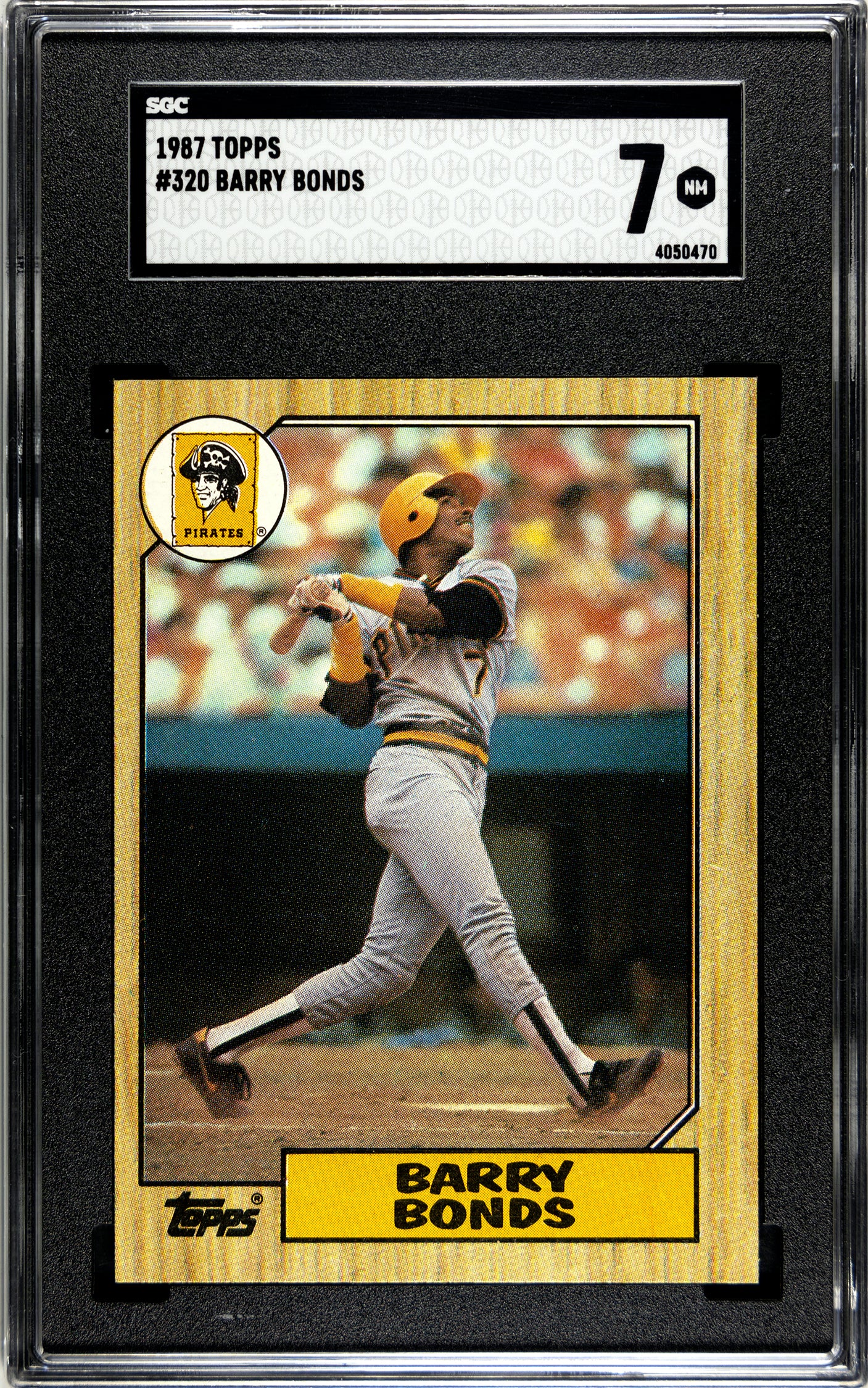 SGC 7 1980 Topps Barry Bonds Rookie #320