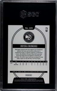 SGC 10 Panini Hoops Onyeka Okongwu Purple Parallel #225