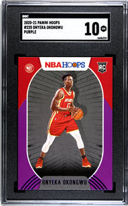 SGC 10 Panini Hoops Onyeka Okongwu Purple Parallel #225