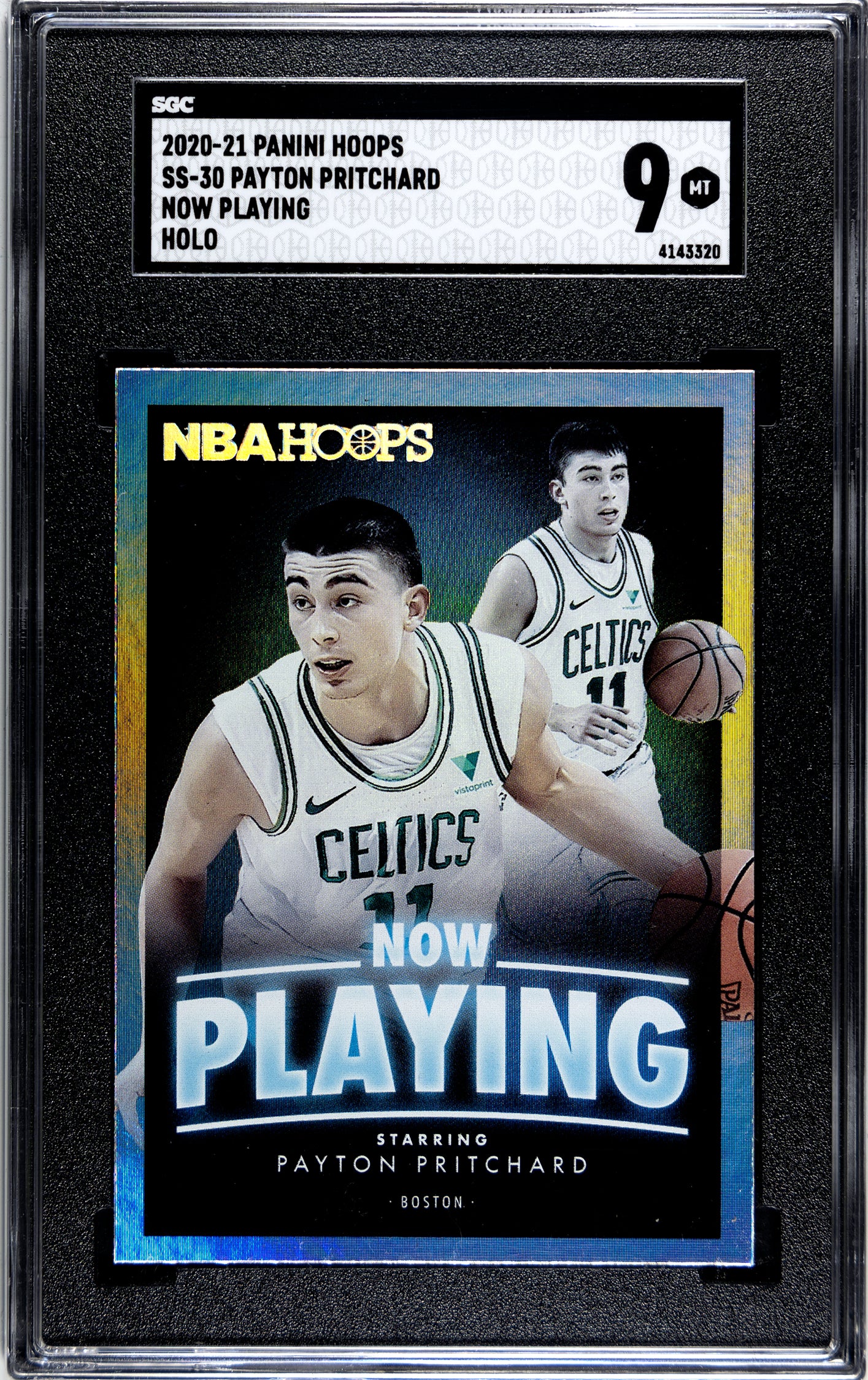 SGC 9 NBA Hoops Payton Prichard Now Playing Holo #SS-30