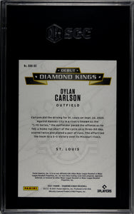 SGC 10 Dylan Carlson Diamond Kings Debut #DDK-SC