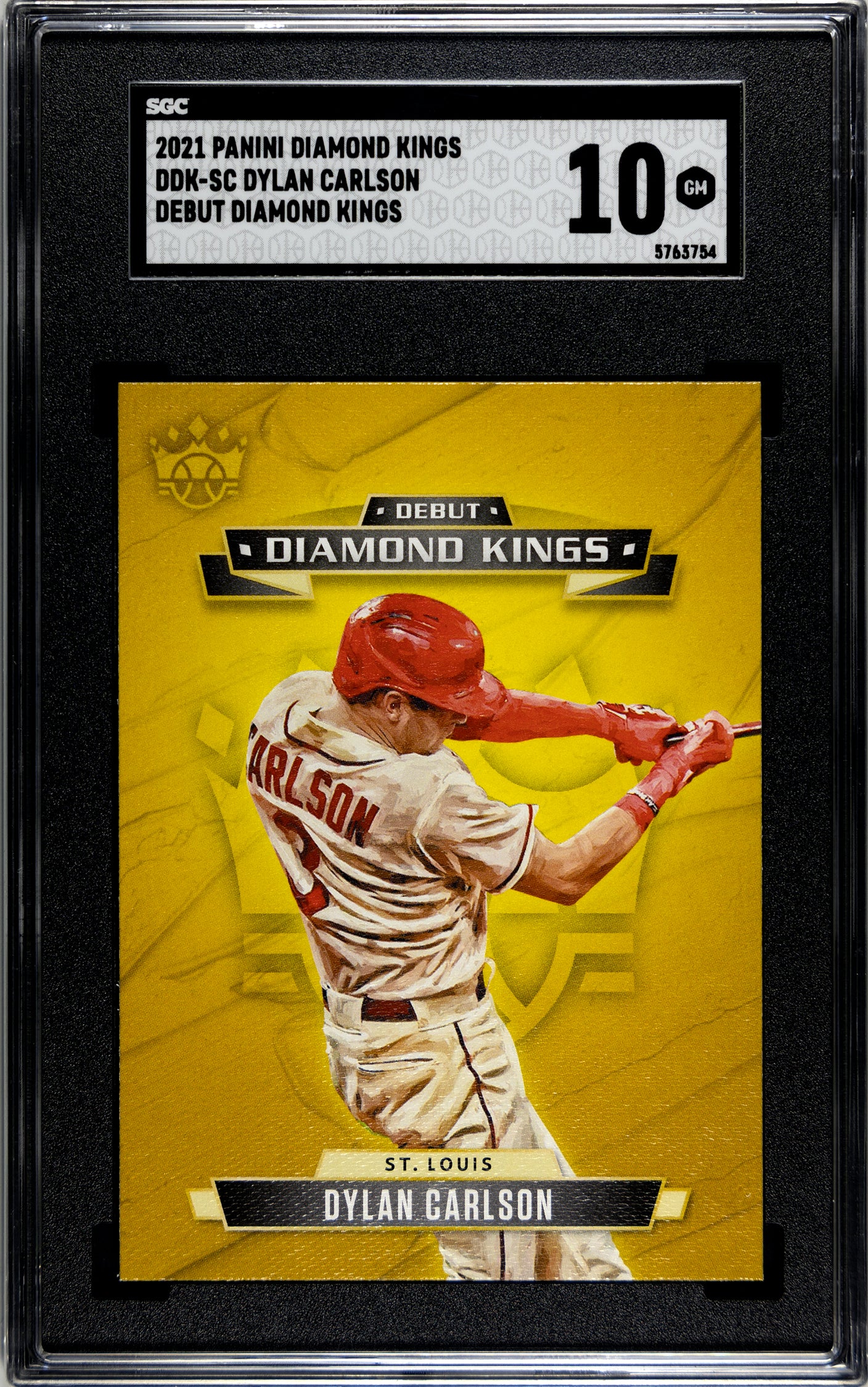 SGC 10 Dylan Carlson Diamond Kings Debut #DDK-SC