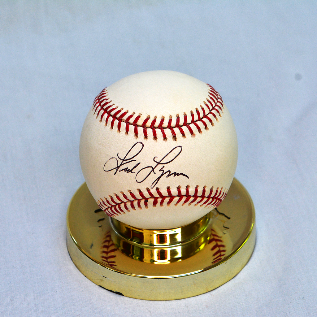 Fred Lynn Autographed Baseball w/ James Spence Authentication LOA Valuable Collectible