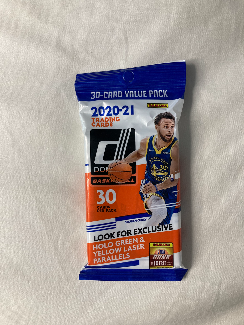 2020-21 Donruss Basketball 30 Card Fat Pack Collectible Cards