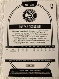 2020-21 Panini Hoops Onyeka Okongwu Base Rookie #225